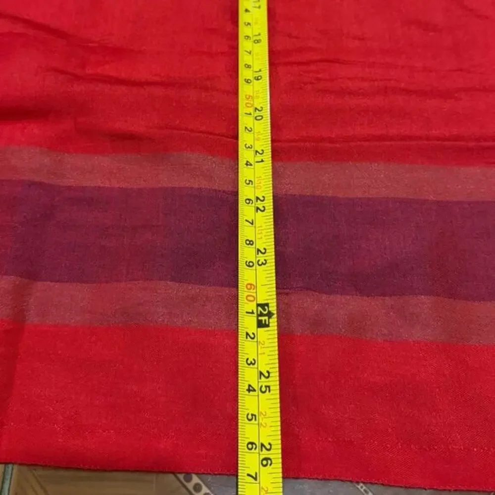 Vintage Cambodian Silk‎ Scarf Wrap Shawl
